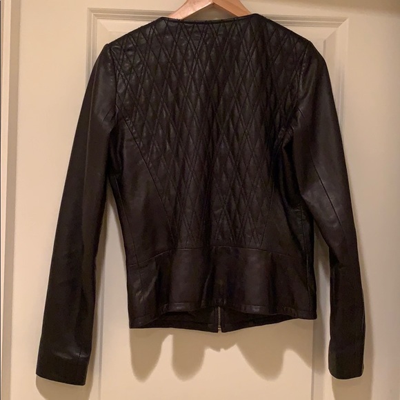 hinge Jackets & Coats Hinge Leather Jacket In Black Poshmark